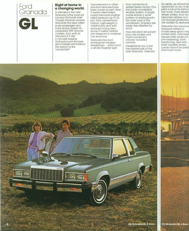1981 Ford Granada Brochure Page 10